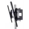 EDBAK TR51c-B carro para pantallas planas de 37–60 pulgadas, VESA hasta 600x400, altura regulable, carga máx. 80 kg, negro