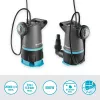 Bomba sumergible GARDENA 09018-47 — motor de 550 W para extracción y desvío de agua