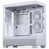 Caja de PC PHANTEKS XT View Matrix, torre Midi, E-ATX, cristal templado, Matrix LED - blanca (PH-XT523VM1_DWT01)