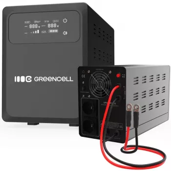 Sistema de alimentación ininterrumpida SAI Green Cell UPSLPPC500 0,8 kVA 500 W