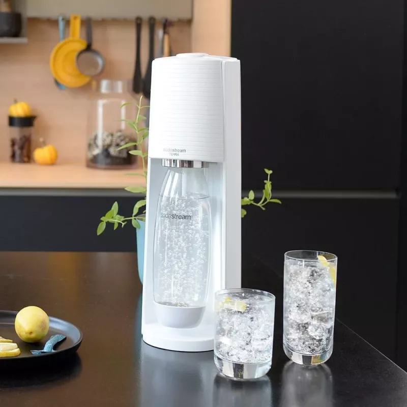 Máquina de refrescos SodaStream Terra White
