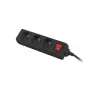 Lanberg PS1-03E-0150-BK alargador (1,5 m, negro)