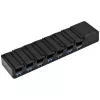 Hub USB 3.1 Gen 1 de sobremesa SILVERSTONE SST-UC03B-PRO – 7 puertos USB