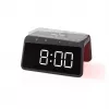 WCACQ30BK, Despertador digital, rectangular, negro, Acrilonitrilo butadieno estireno (ABS)
