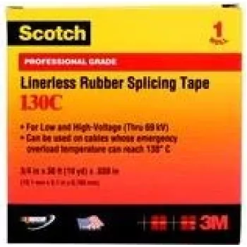 Cinta de goma autovulcanizante 3M (L x An) 9m x 19mm, negra, caucho de silicona Scotch (80-6108-3340-4)