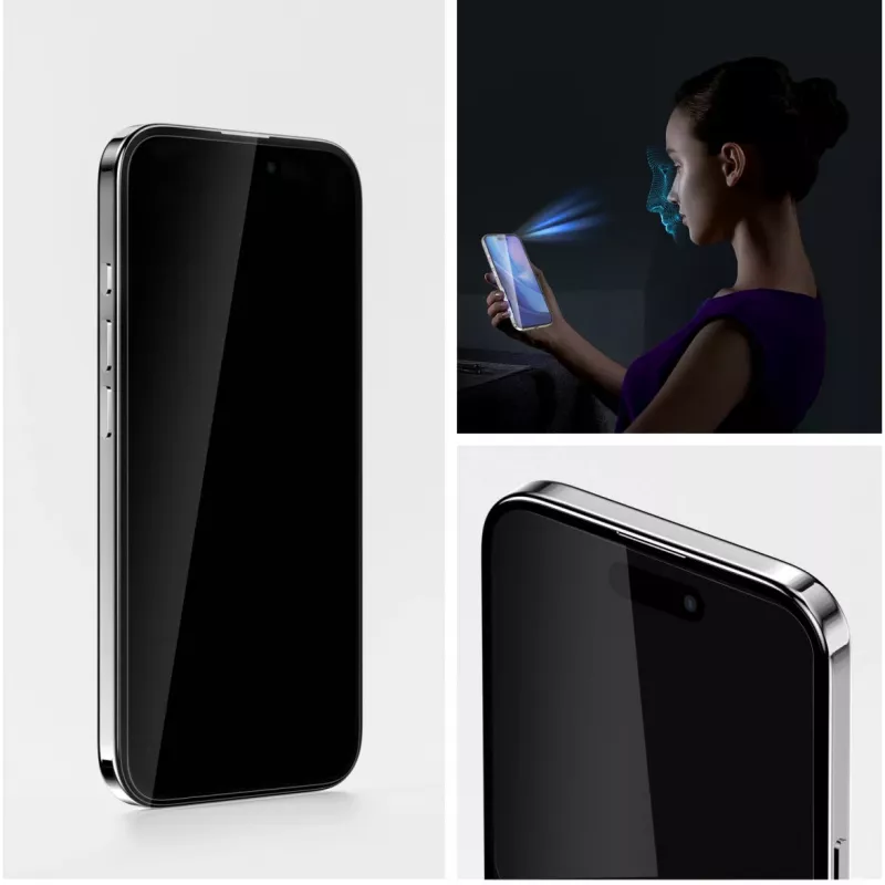 Protector de pantalla 4smarts 541201 para iPhone 16 Pro cristal templado