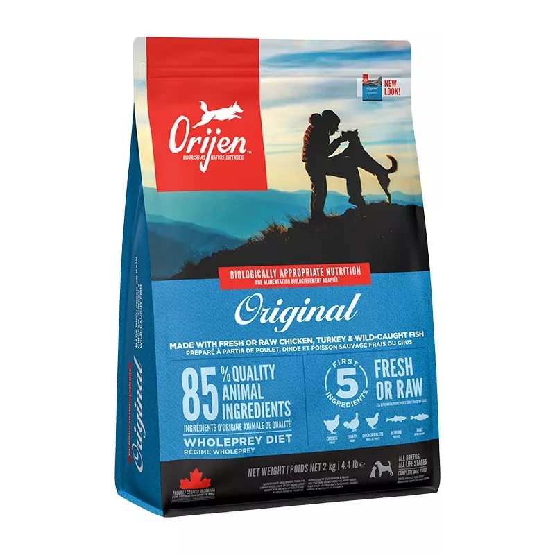 ORIJEN Dog Original - Comida seca para perros - 2kg