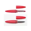 ViceVersa Inky 2-in-1 pelapatatas y rascador con soporte, rojo