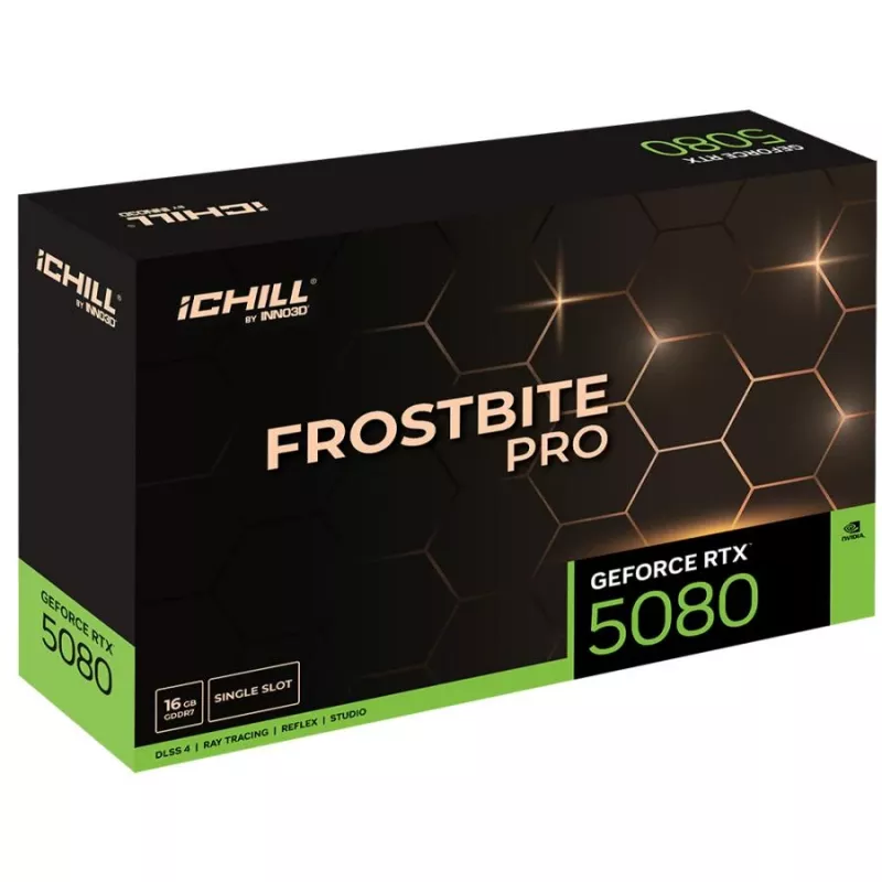 INNO3D iChill GeForce RTX 5080 Frostbite Pro 16GB GDDR7 Tarjeta gráfica