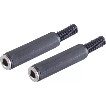 Conector de cable ShiverPeaks BS50300-2 6,3 mm negro