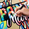 Set de rotuladores Staedtler Lumocolor 6 colores pastel — Tinta acrílica, surtido con 6 tonos pastel