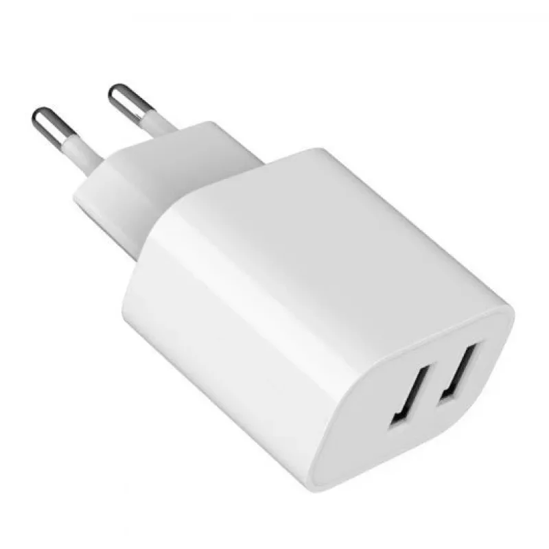 Cargador Gembird TA-UC-2A12-01 Indoor AC 2.4A 2 USB blanco