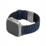 Correa GUAN Premium para Apple Watch 42/44/45/46/49 mm – Azul-negro