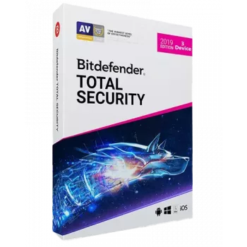 Bitdefender Total Security | 3 PC | 1 año | Solo UE