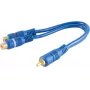 Cable de audio RCA 2 x RCA ShiverPeaks BS40045 0,2 m azul