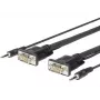 Vivolink PROVGAMCS4.6 adaptador de cable de vídeo 4,6 m VGA (D-Sub) + 3,5 mm negro