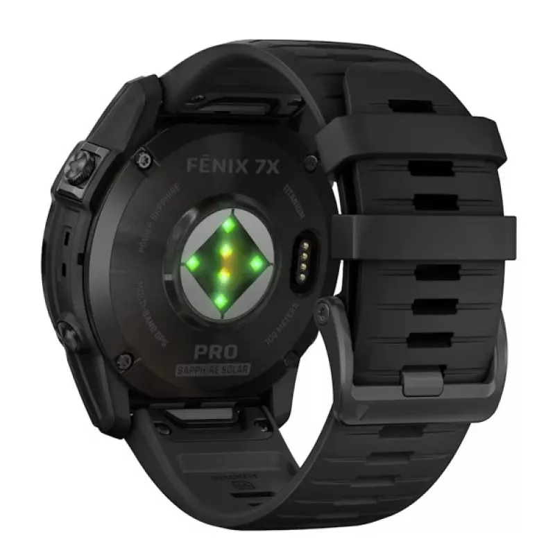 Smartwatch GARMIN fēnix 7X Pro 51 mm, 1,4 pulgadas (3,56 cm) MIP 280×280, Táctil, Wi‑Fi, GPS, 32 GB, Negro