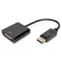 Cable adaptador DisplayPort Assmann. DP - DVI (24+5) M/H. 0,15 m con bloqueo. Compatible con DP 1.1. UL. bl. sin apantallamiento. 32AWG (AK-340409-001-S)