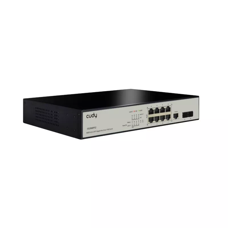 Switch gestionado Cudy GS2008PS2 L2 Gigabit Ethernet 8 puertos PoE