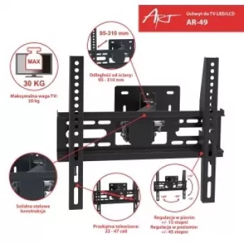 Soporte LCD AR-49 22-47'' 30KG