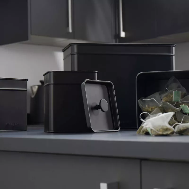 Panera Salter BW124581EU7 diseño Kuro de acero – almacenamiento de acero inoxidable para pan y bollería