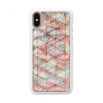 Funda para smartphone iKins para iPhone XS / XS Max diamantweiß funda protectora