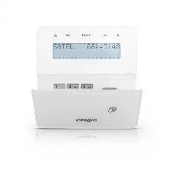 TECLADO SATEL INT-KWRL2-W INALÁMBRICO (BLANCO)