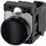Siemens 3SU1100-0AB10-3BA0 accionamiento eléctrico negro