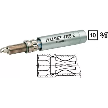 Hazet 4766-2 llave de bujías, 14 mm