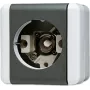 JUNG señal luminosa sin tapa 837-14W WG800 IP44 rosca E14 837-14W (837-14W)