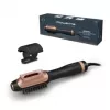 Cepillo de aire caliente ROWENTA CF9840F0 — tecnología Warm, 220–240 V, negro/cobre, función iónica