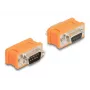 Adaptador DeLOCK D-Sub 9 CAN-Bus con resistencia de 120 ohmios naranja