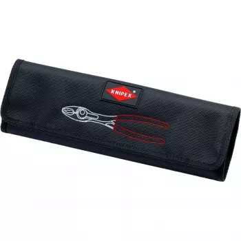 Bolsa enrollable Knipex TwinGrip 00 19 61 negra — rollo de herramientas vacío para alicates y herramientas manuales