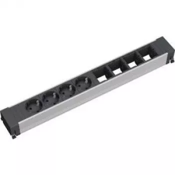 Regleta de alimentación 4 tomas AC Bachmann 909.007 negro plata