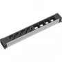 Regleta de alimentación 4 tomas AC Bachmann 909.007 negro plata