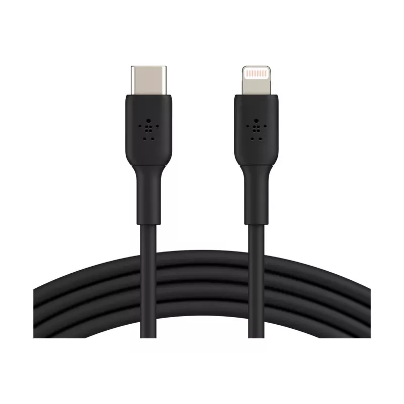 Cable Belkin CAA003BT1MBK Lightning 1 m negro