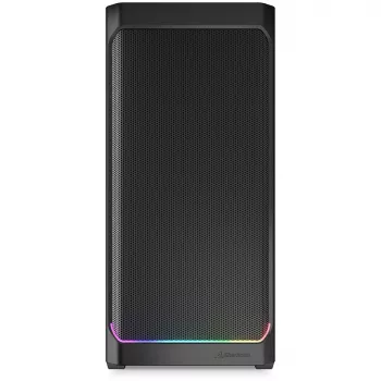Caja de PC Sharkoon AK4W RGB Strip Midi Tower Negra