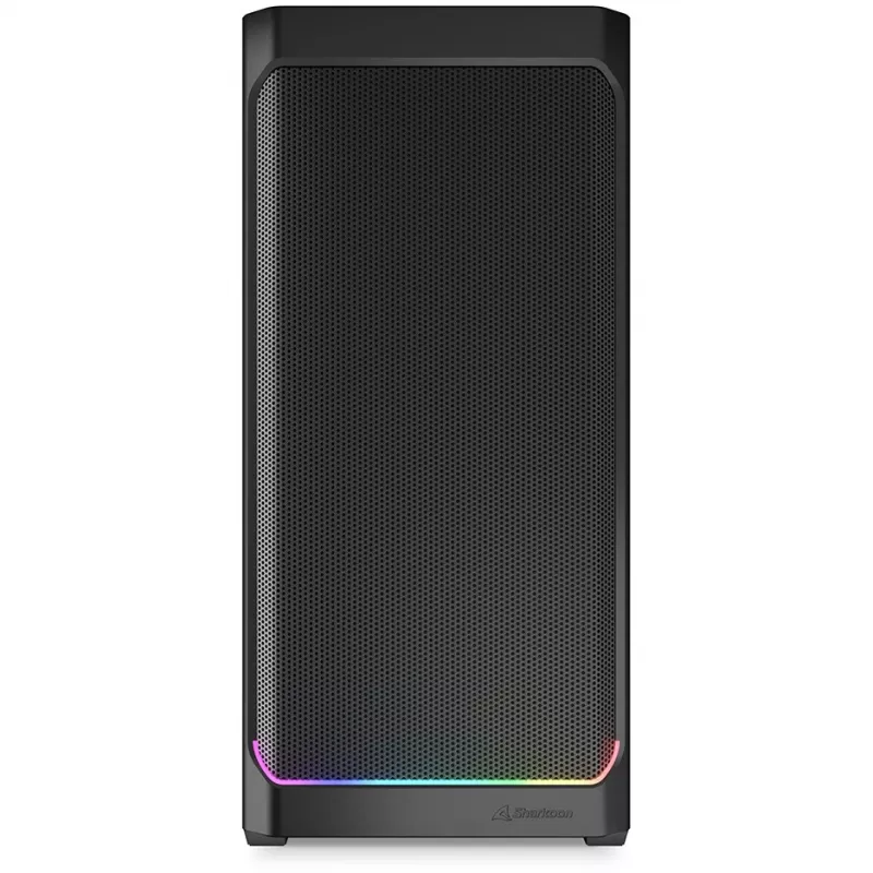 Caja de PC Sharkoon AK4W RGB Strip Midi Tower Negra