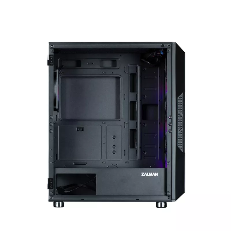 Caja de ordenador Zalman I3 NEO ARGB negra Midi Tower