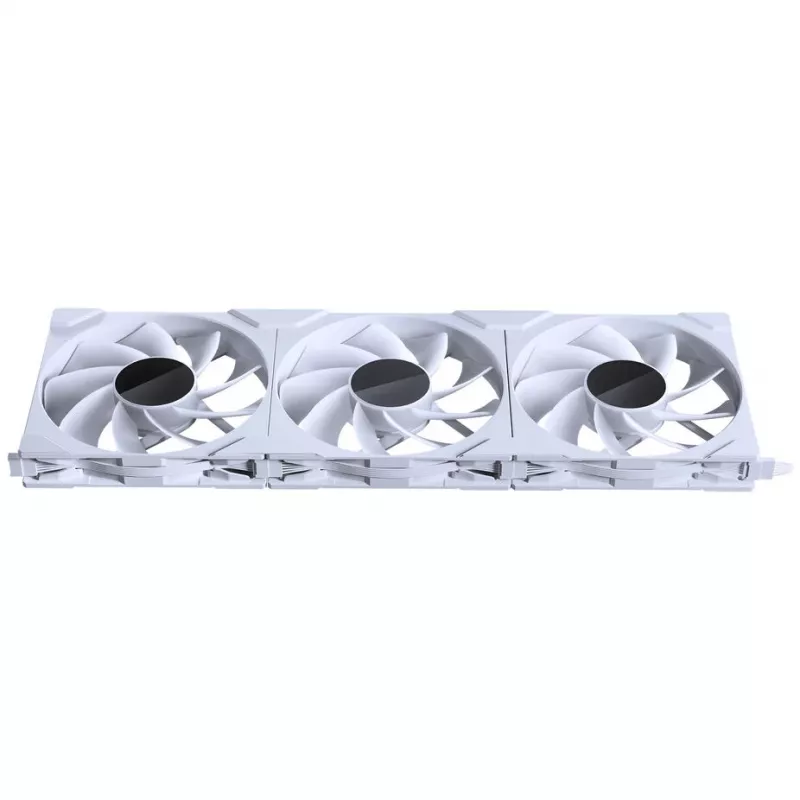 Caja PC PHANTEKS NV Series NV7 E-ATX, cristal templado, ARGB - Blanco y Ventiladores M25 Gen2 PWM D-RGB pack de 3 - Reverse Blade, 140 mm + Kit DRGB