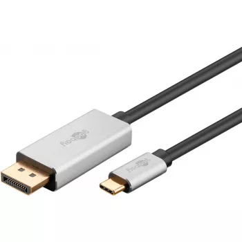 Goobay | Cable adaptador USB-C a DisplayPort | 60176 | Type-C | DisplayPort | USB-C a DisplayPort | 2 m