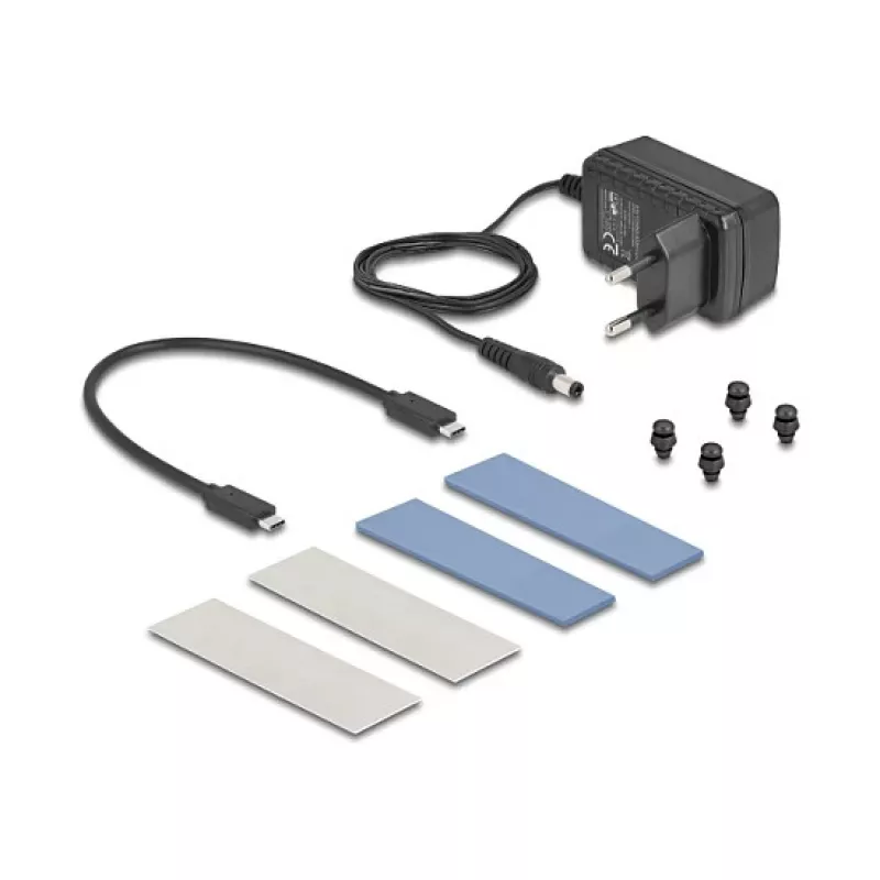 Carcasa SSD DeLOCK 42027 Gris M.2 10 Gbit/s USB Type-C