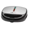 Sandwichera Clatronic ST/WA 3670 800 W negra, acero inoxidable