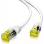 Cable de red Helos 263822 blanco 25 m Cat6a S/FTP