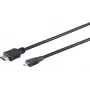 Cable HDMI S/CONN Micro-HDMI 1 m