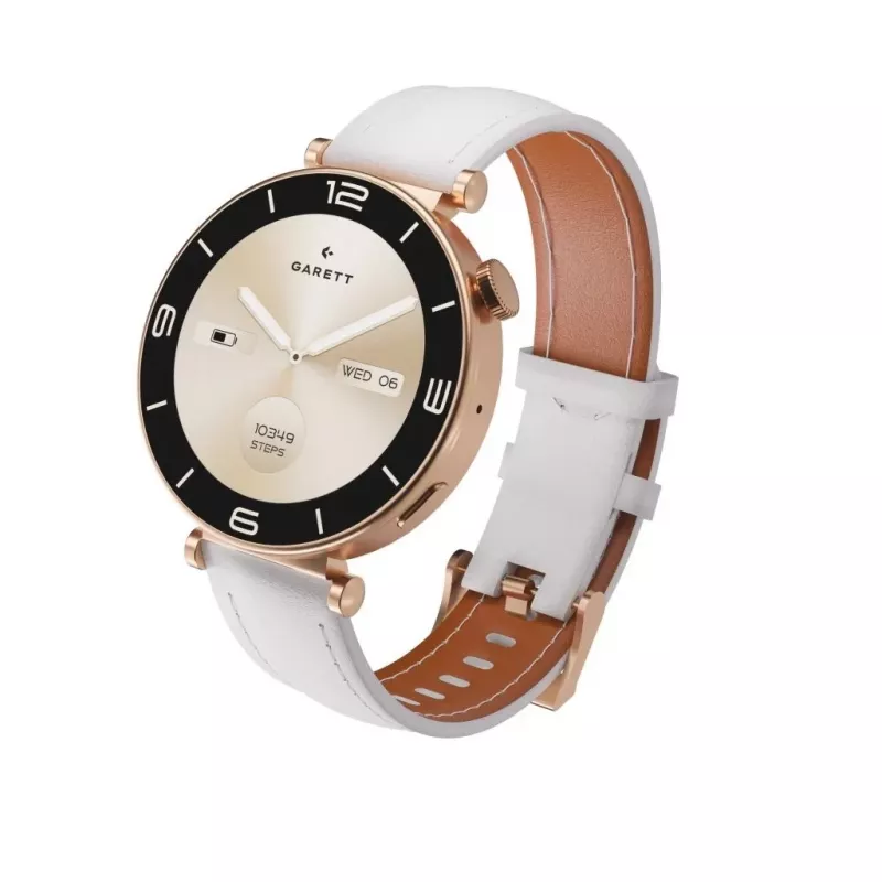Smartwatch Garett Rose Rosa Gold Steel
