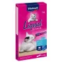 Vitakraft Liquid Snack snack para gatos, salmón, 6 x 15 g