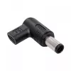 Akyga AK-ND-C08 adaptador de carga USB-C a DC 7,4 x 5,0 mm + pin para portátiles, 18,5-20 V, 100 W, para Dell