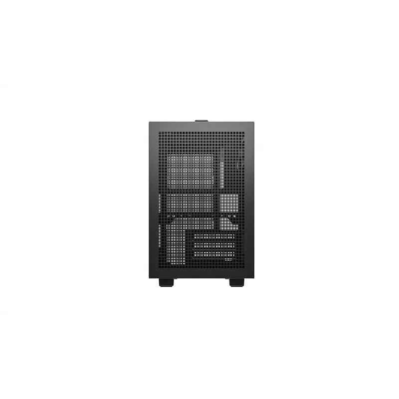 DeepCool CH160 PLUS R-CH160-BKNGM0-G caja compacta para ordenador (SFF), Mini-ITX/Micro-ATX, cristal templado, negra