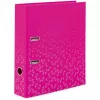 Archivador de colores HERMA A4 rosa anillas D cartón 1 ud.